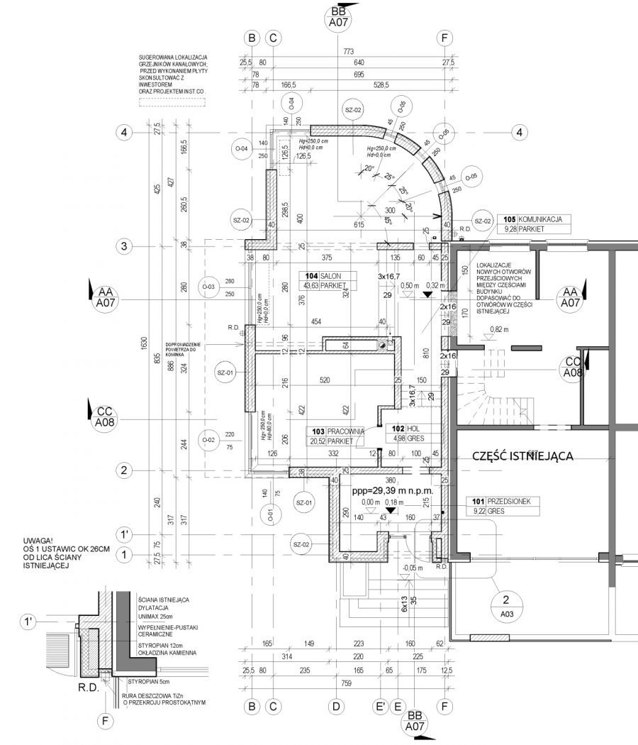 A03-RZUT PARTERU